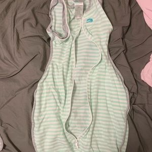 Size Large Love To Dream mint color swaddle
